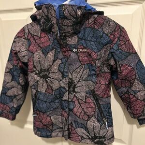 Columbia Kids Floral Double Layer Coat